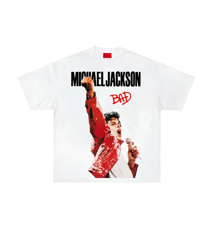 CAMISETA BOXY MJ BAD
