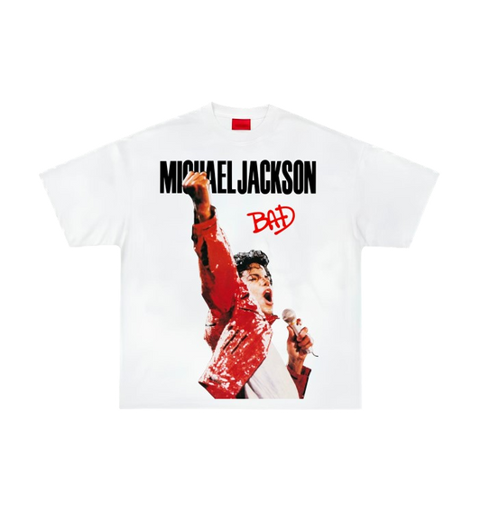 CAMISETA BOXY MJ BAD