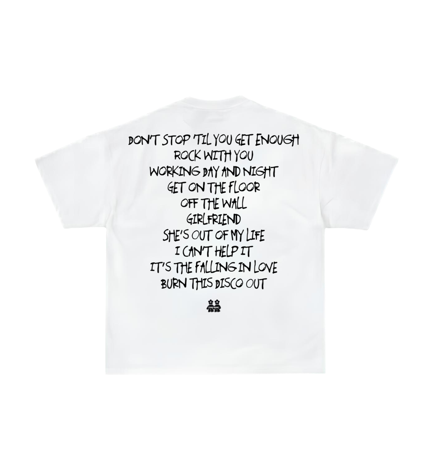 CAMISETA BOXY MJ OFF THE WALL