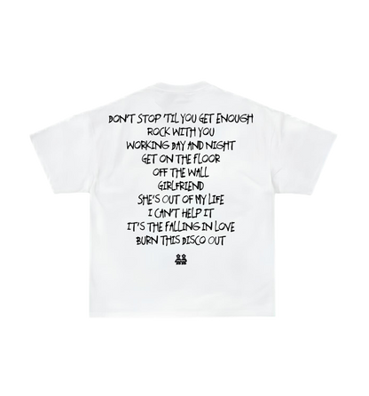 CAMISETA BOXY MJ OFF THE WALL