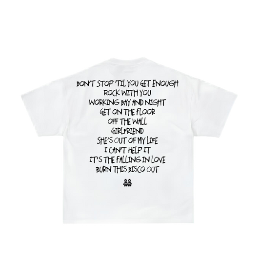 CAMISETA BOXY MJ OFF THE WALL
