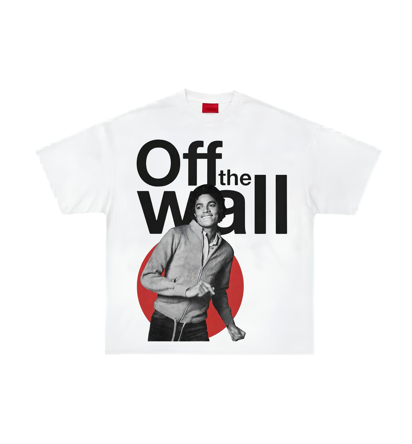 CAMISETA BOXY MJ OFF THE WALL