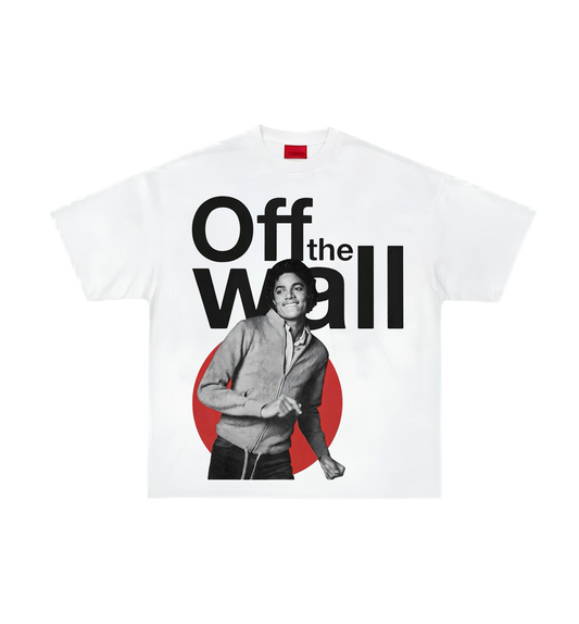 CAMISETA BOXY MJ OFF THE WALL